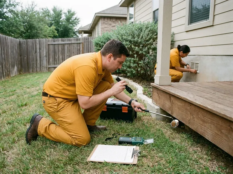 Free Pest Inspection and Entry-Point Report in Pflugerville, TX